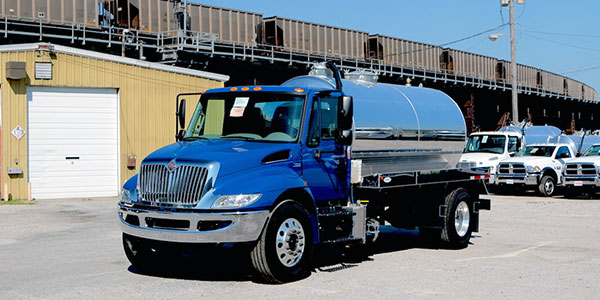 Single Axle Septic Truck on International