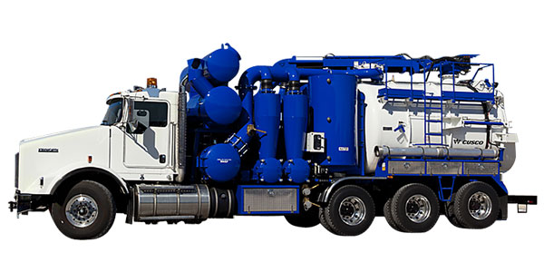 hydro excavator truck
