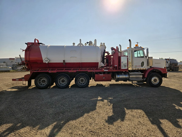 2014 Western Star Tridrive Code Unit vacuum truck