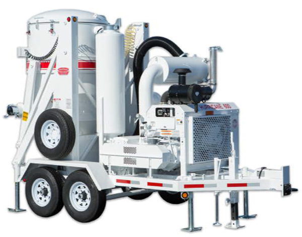 New Hurricane 600 vacuum trailer